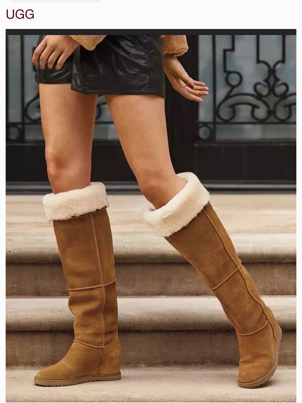 UGG Femme Over the Knee Wedge Boot